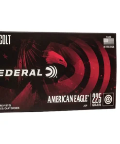 Federal American Eagle Ammunition 45 Colt (Long Colt) 225 Grain Jacketed Soft Point