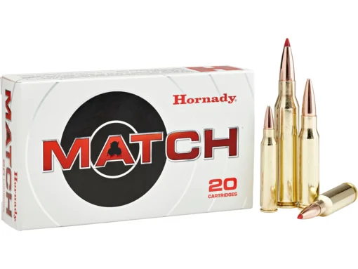 Hornady Match Ammunition 6.5 Creedmoor 147 Grain ELD Match Box of 20