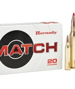 Hornady Match Ammunition 223 Remington 75 Grain Hollow Point Boat Tail Box of 20