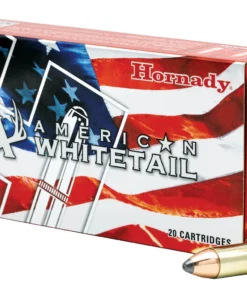 Hornady American Whitetail Ammunition 450 Bushmaster 245 Grain Interlock Spire Point Box of 20