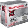 Winchester Super-X Ammunition 45 Colt (Long Colt) 255 Grain Lead Round Nose