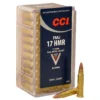 CCI Ammunition 17 Hornady Magnum Rimfire (HMR) 20 Grain Full Metal Jacket