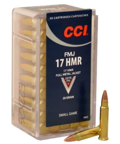 CCI Ammunition 17 Hornady Magnum Rimfire (HMR) 20 Grain Full Metal Jacket