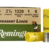 Remington Pheasant Ammunition 20 Gauge 2-3/4" 1 oz