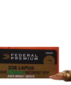 Federal Premium Gold Medal Ammunition 338 Lapua Magnum